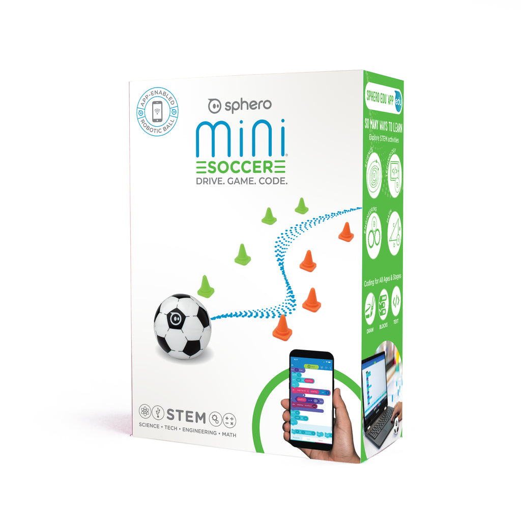 Sphero mini Soccer プログラミングおもちゃ ＆完全ガイドセット Amazon.com: Sphero Mini Soccer - Coding Robot Ball