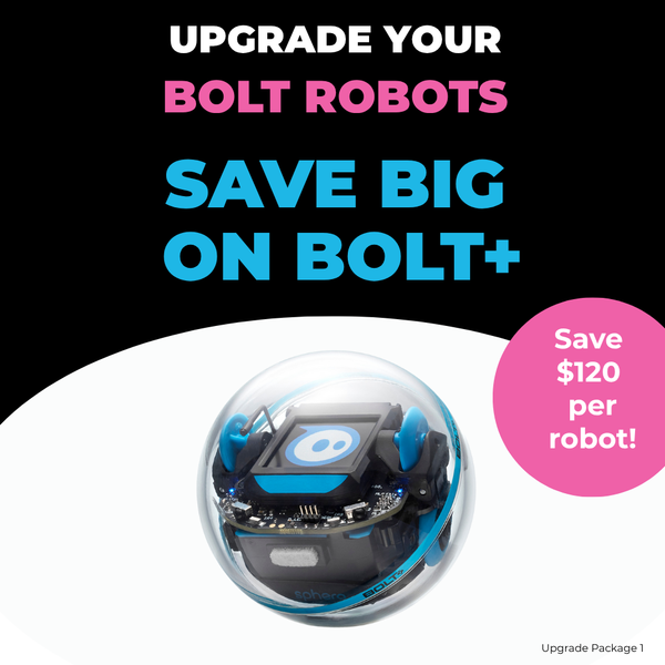 Upgrade Sphero BOLT Robots to BOLT+ Robots (Upgrade Package 1)