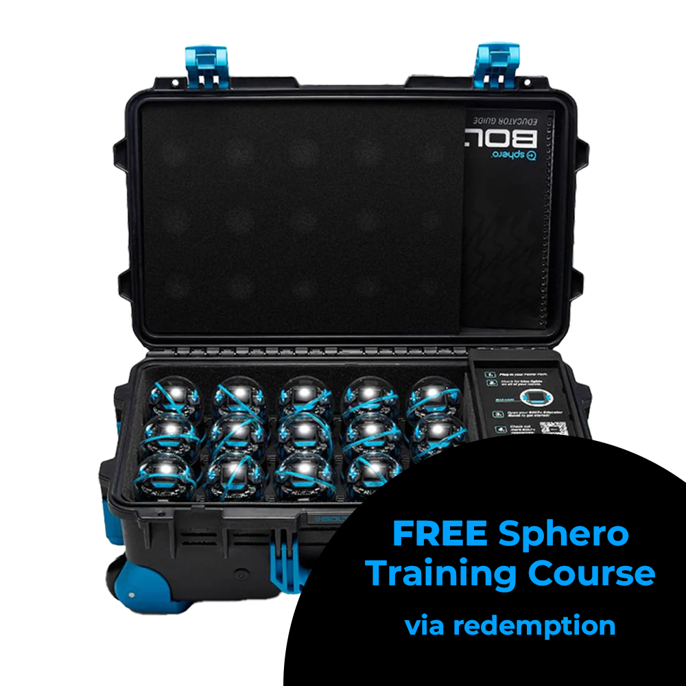 sphero coding | earth ed Images High Quality Grahic Sphero BOLT+ Education Power Pack (15 robots) – Sphero Australia