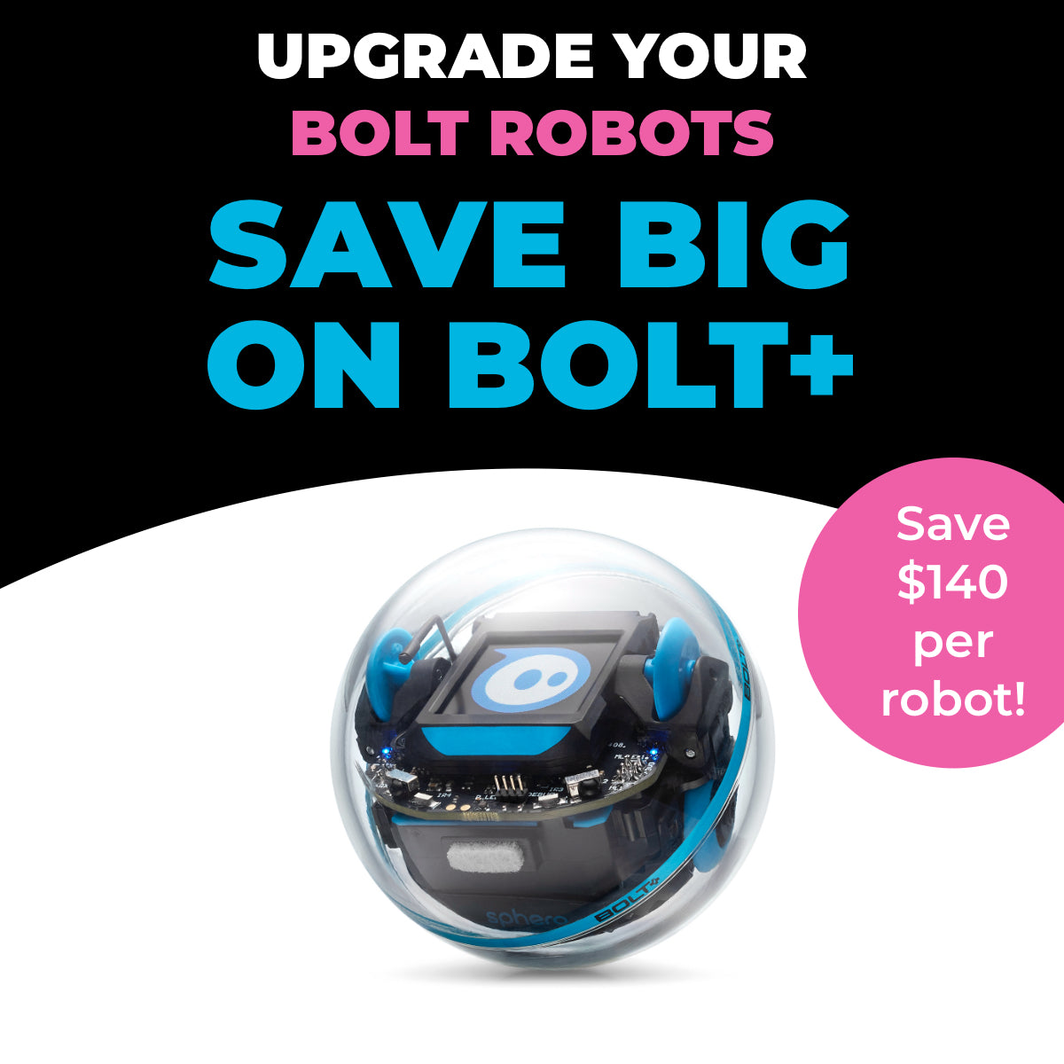 Upgrade Sphero BOLT Robots to BOLT+ Robots (Upgrade Package 1) – Sphero ...