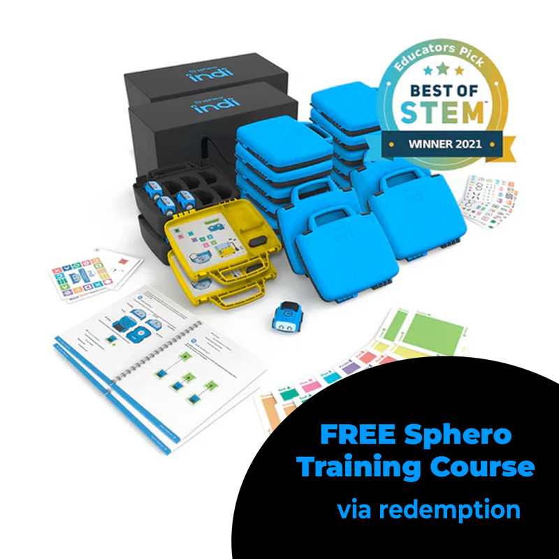 Sphero indi Education Robot Class Pack Bundle (x16 indi/x32 Students)